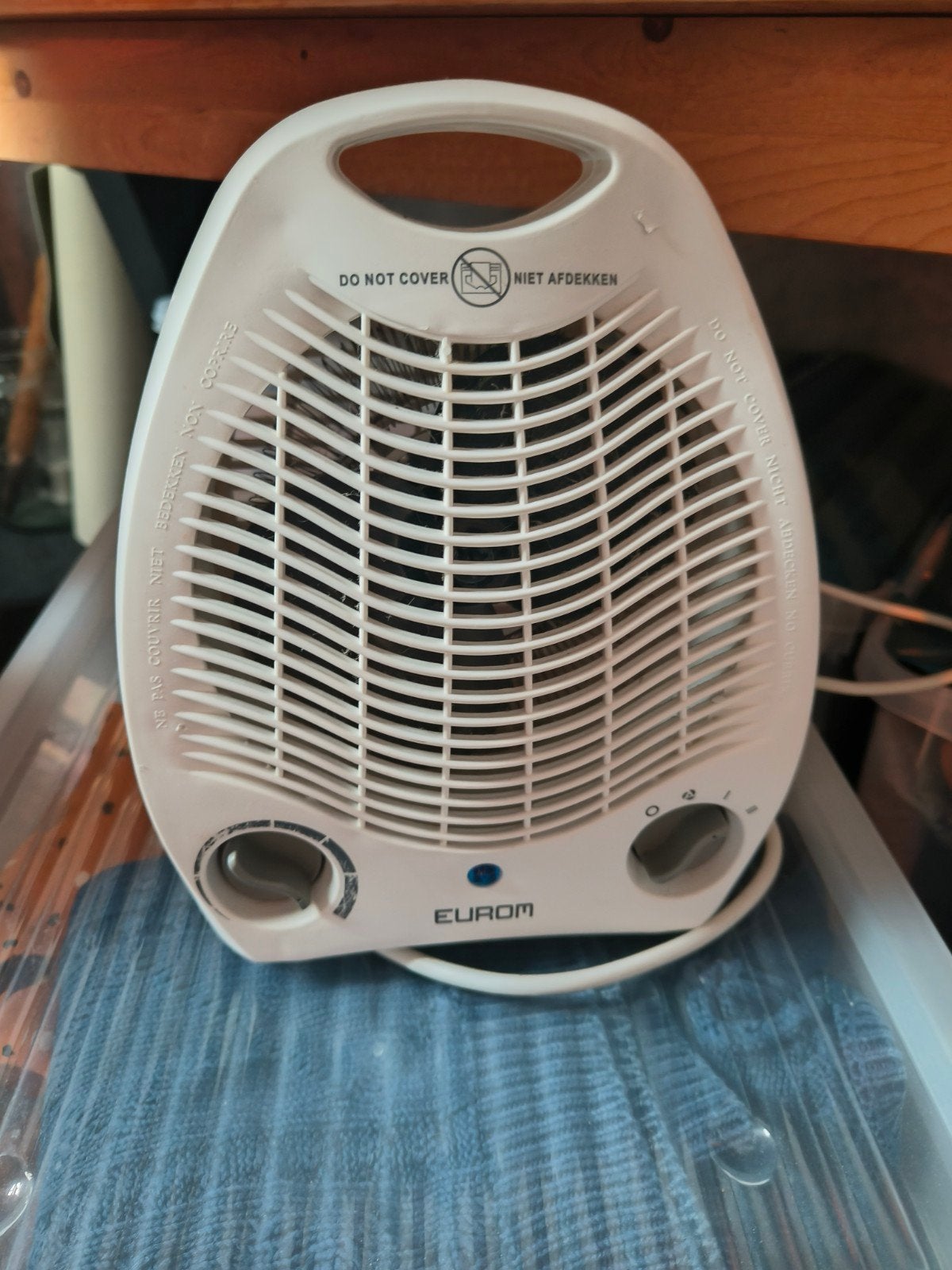 Eurom VK2002 ventilatorkachel, Ophalen of Verzenden, Gebruikt
