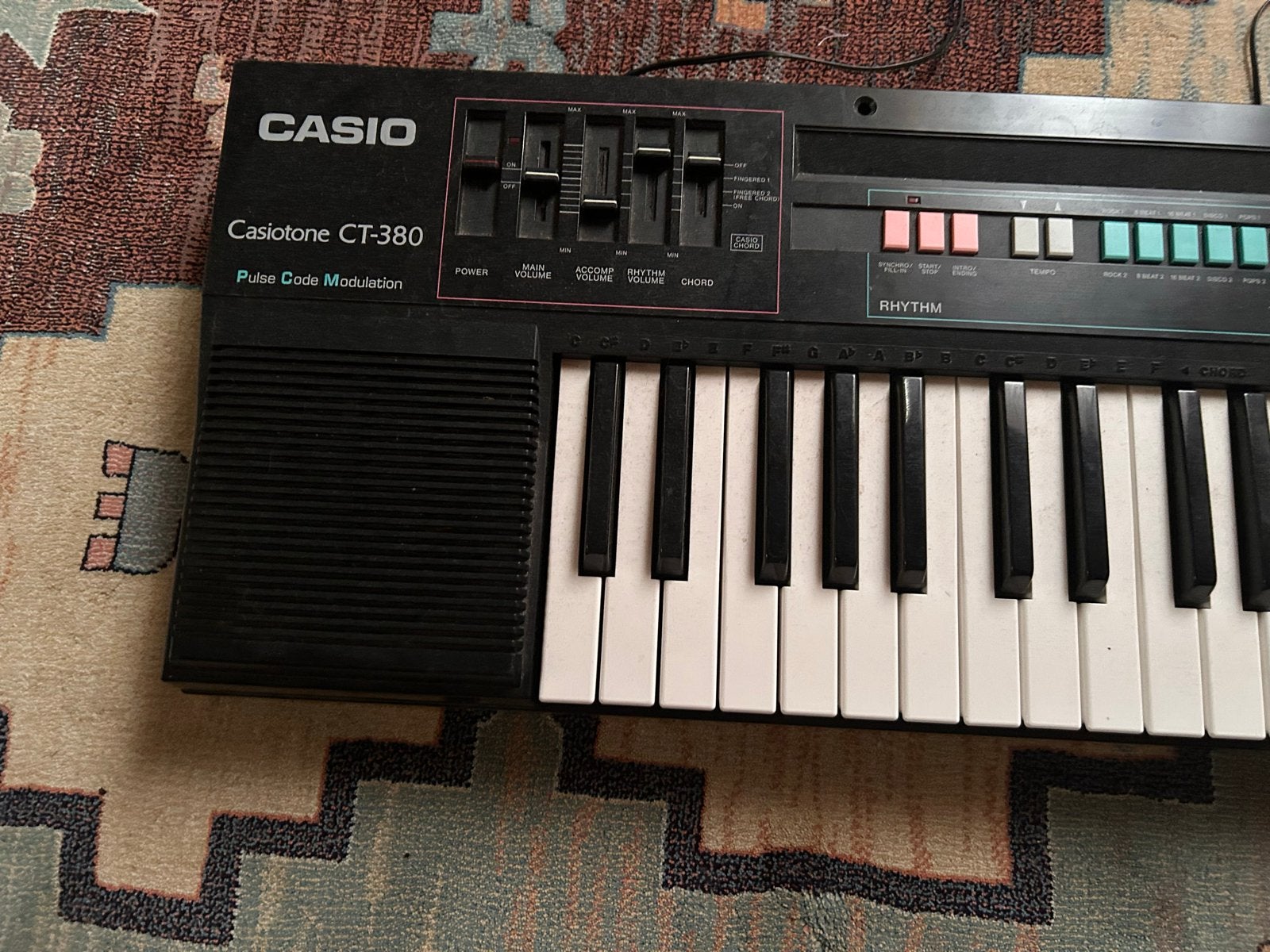 Casio Casiotone CT-380 Keyboard - Vintage Synthesizer, Ophalen, Gebruikt, 49 toetsen, Casio