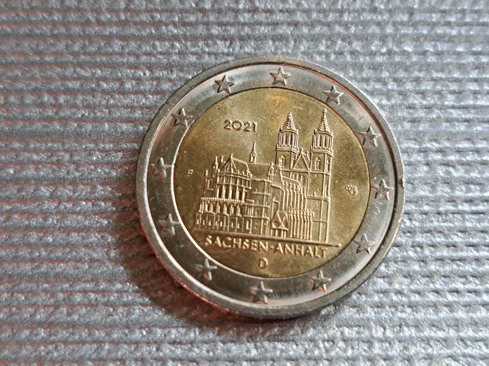 2 euro cc Duitsland 2021 Saksen-Anhalt (F), Postzegels en Munten, Ophalen of Verzenden, Duitsland, 2 euro