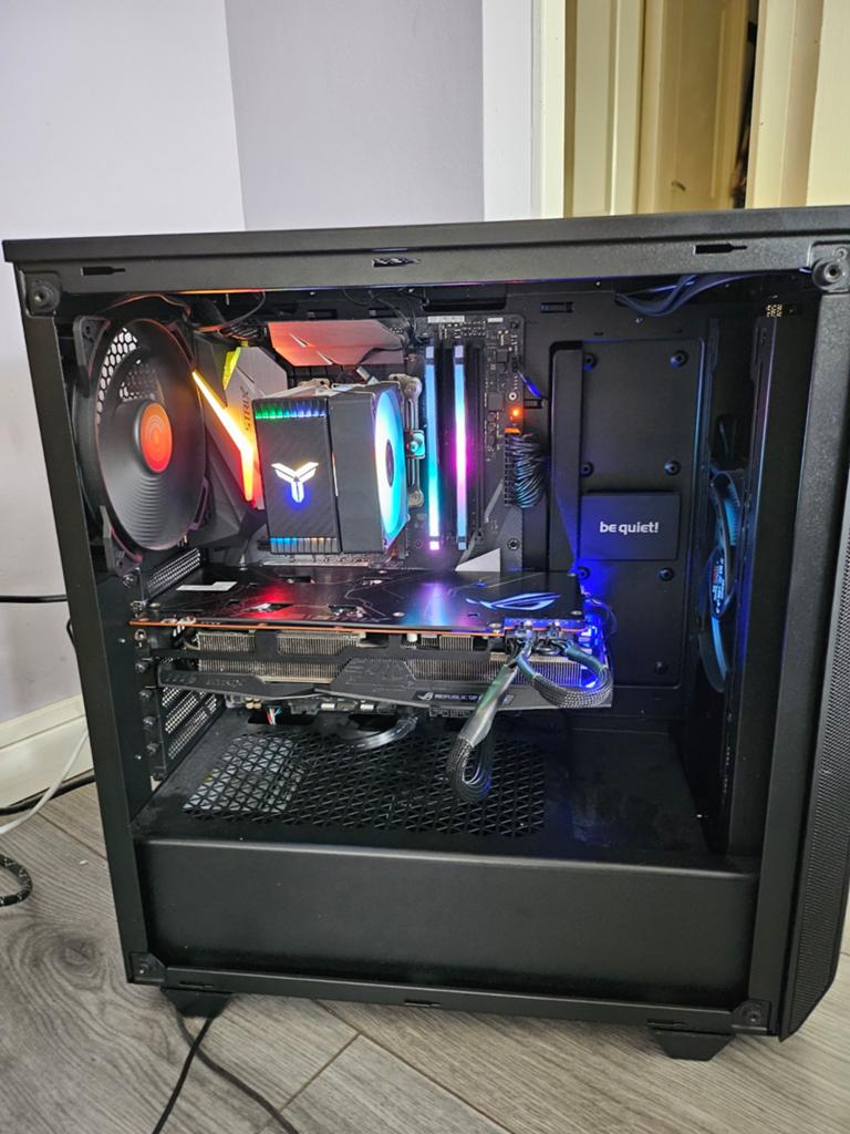 Game pc i7 16gb ram rx 5700xt m2 500gb, Ophalen, Gaming, 4 Ghz of meer, SSD