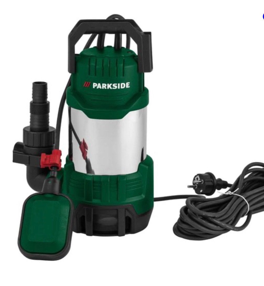 Parkside Vuilwaterdompelpomp PTPS 1100 B2 - 1100W, Ophalen of Verzenden