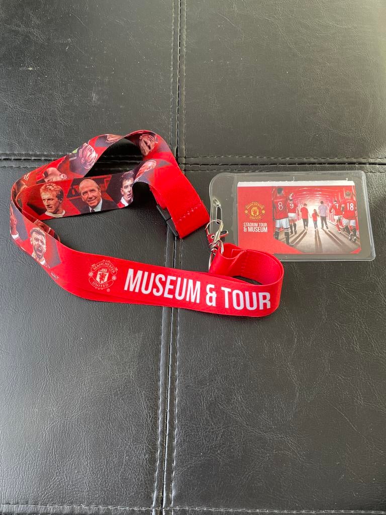 MANCHESTER UNITED Museum & Tour Lanyard, Tickets en Kaartjes, Eén persoon