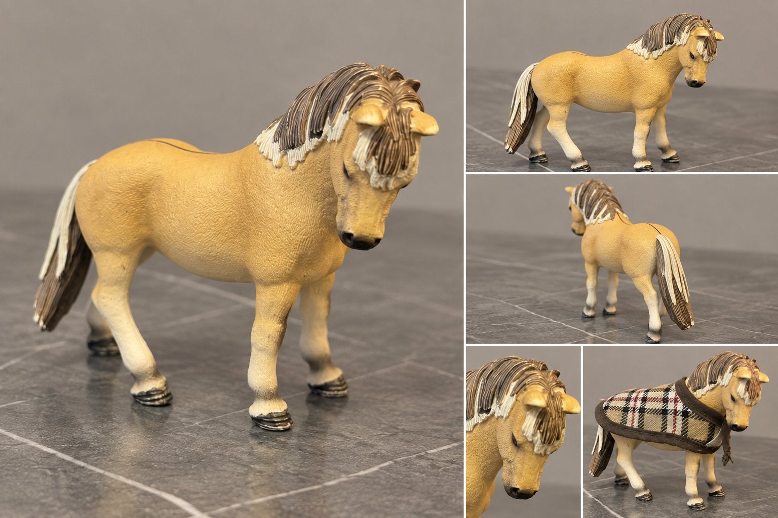Schleich Fjord merrie  met veulen, Ophalen, Zo goed als nieuw