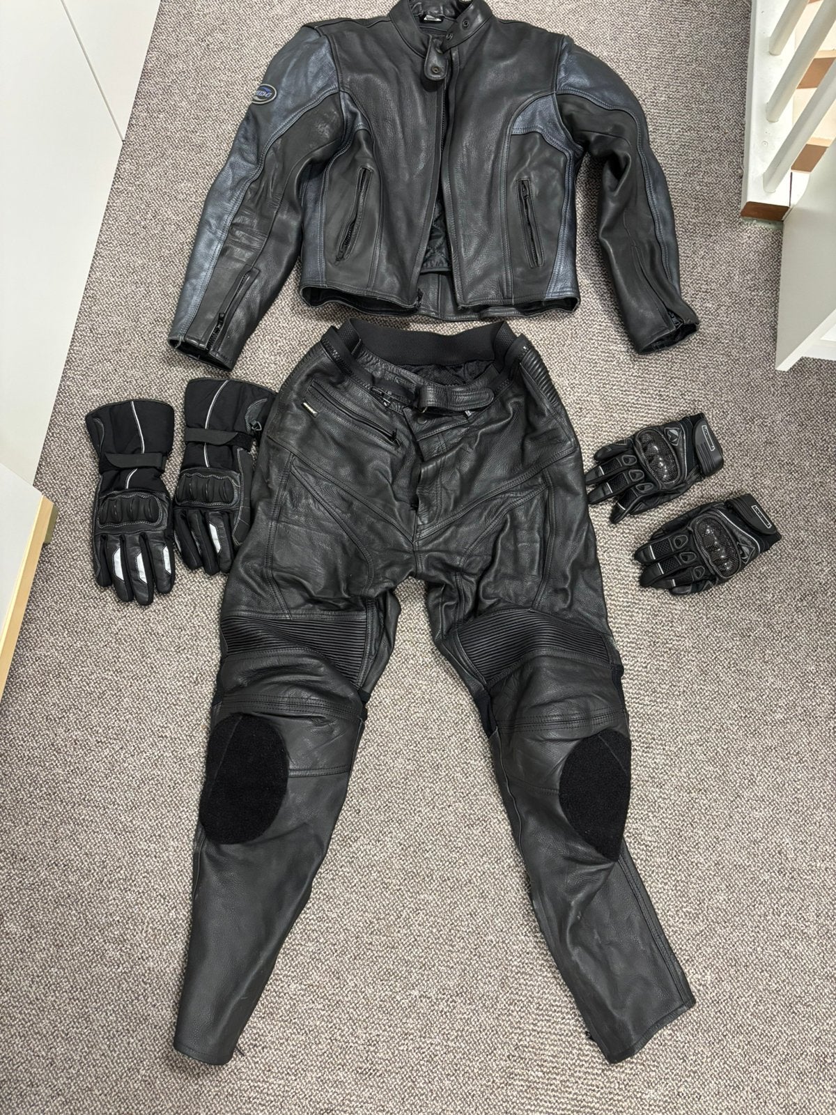 Leren dames motorpak (volledig echt leer), Motoren, Combipak, Ophalen of Verzenden, Dames, Tweedehands