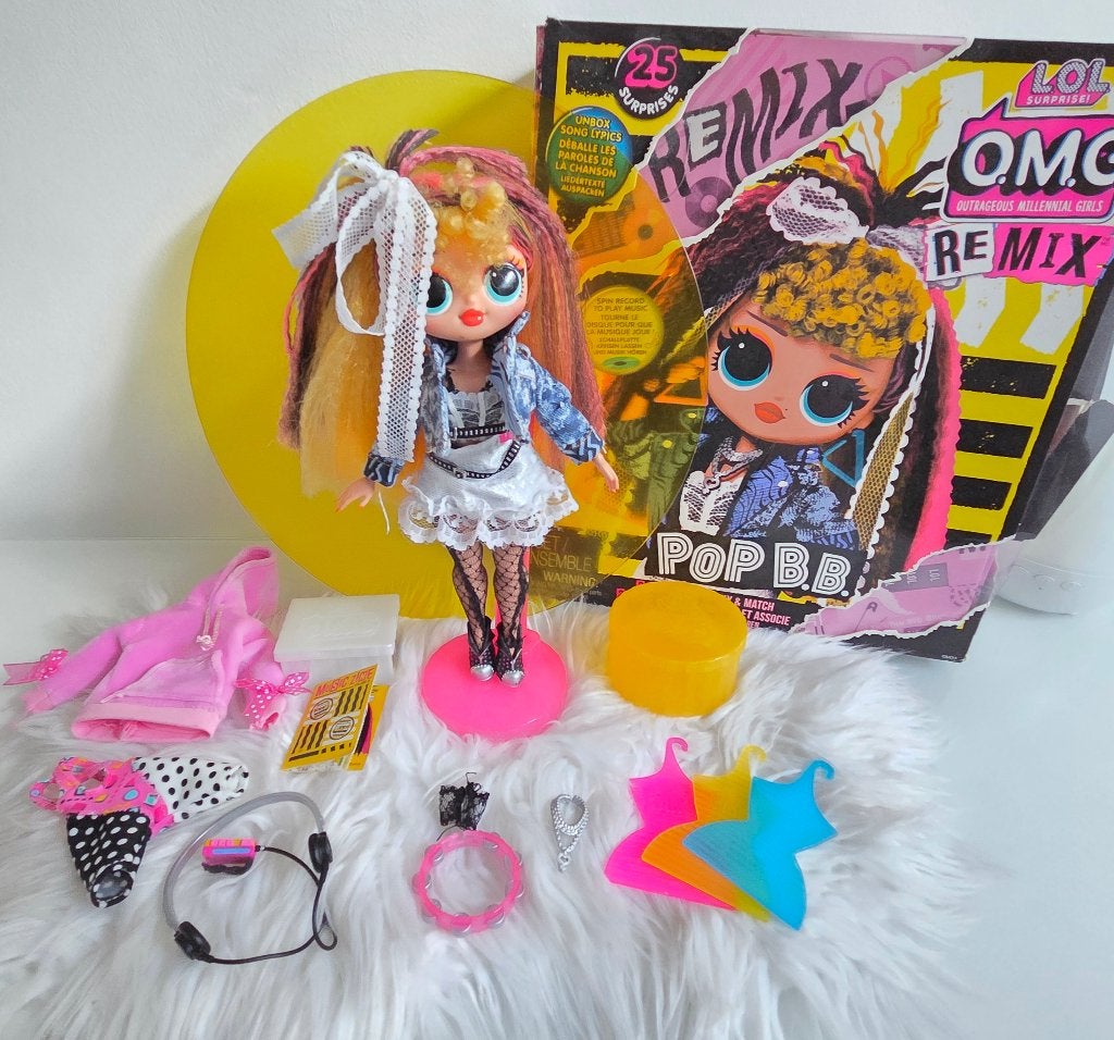 Lol Surprise O.M.G Remix Pop B.B. modepop, Ophalen of Verzenden, Zo goed als nieuw, Overige typen