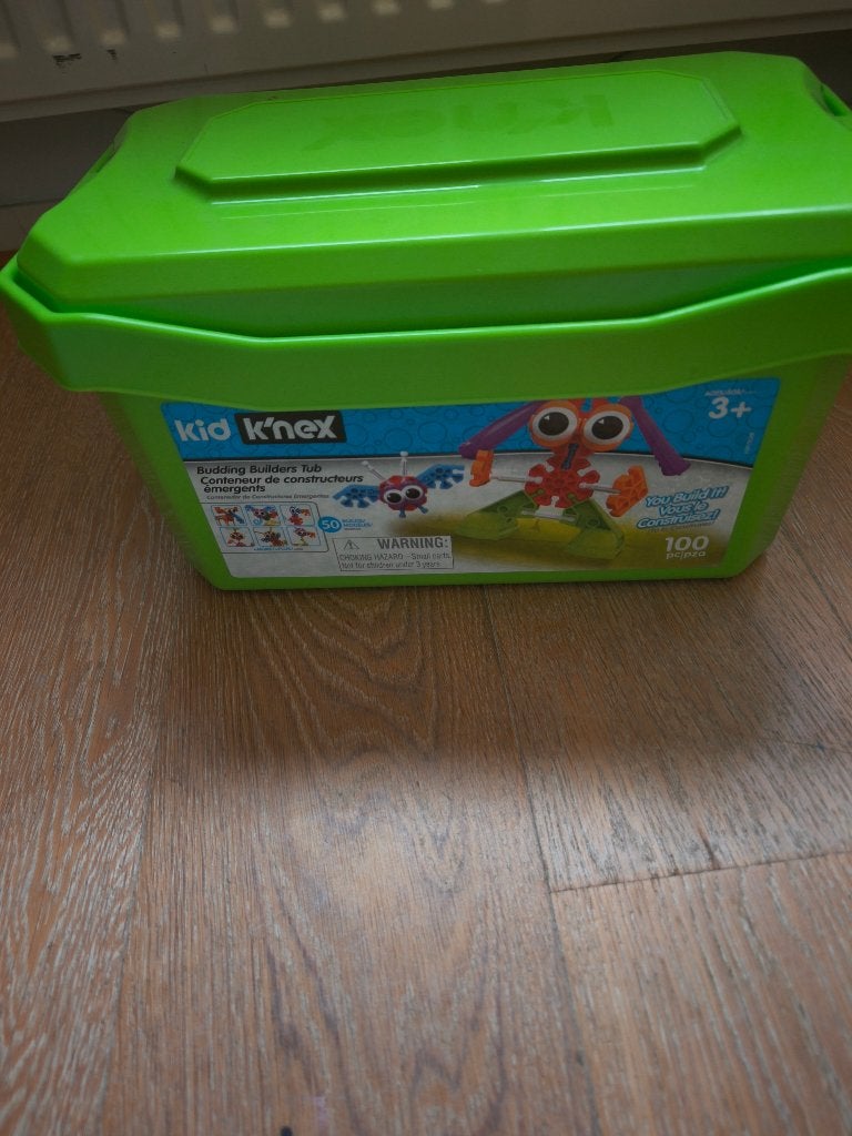 Kid K'nex Budding Builders Tub - Bouwplezier voor Kleintjes, Ophalen, Zo goed als nieuw, K'nex