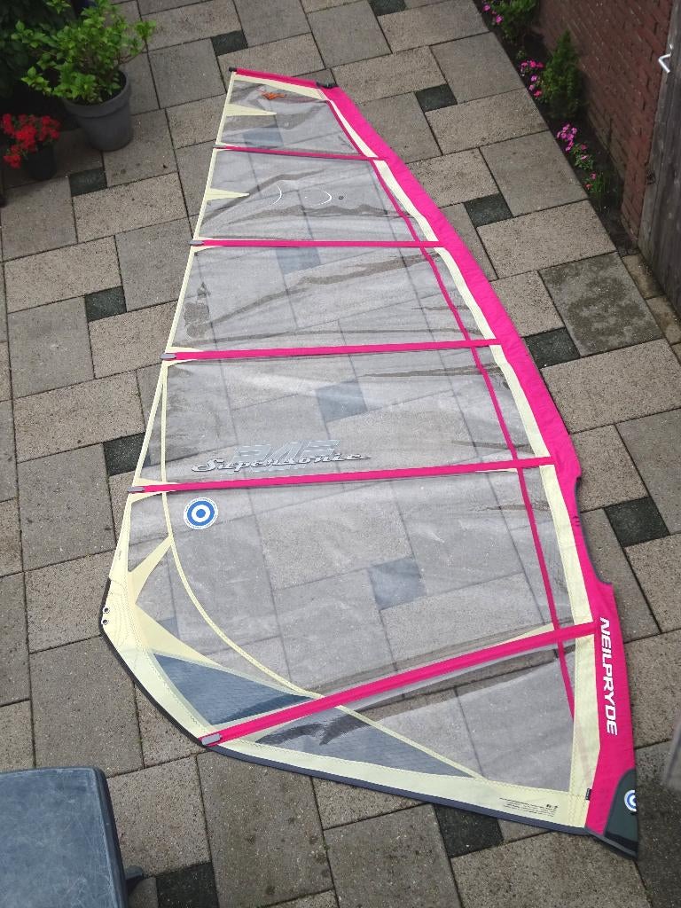 Neil Pryde SuperSonic 6.7, Watersport en Boten, Windsurfen, Gebruikt, Zeil, Minder dan 250 cm, Met draagtas, Ophalen
