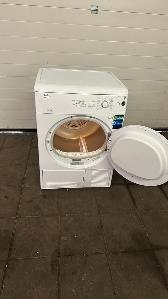 Beko dc7230 droger 7 kg, Witgoed en Apparatuur, Wasdrogers, Ophalen, 6 tot 8 kg, ..., ...