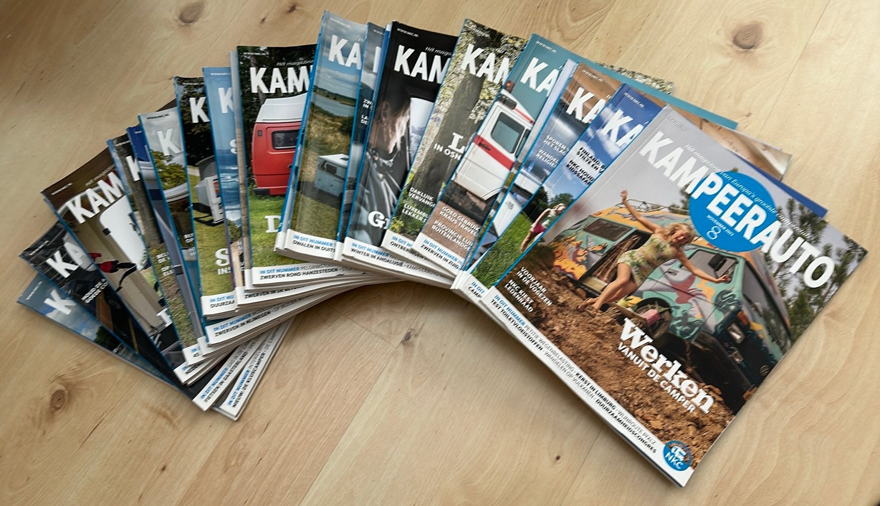 Kampeerauto tijdschriften collectie (2021-2023), Boeken, Ophalen of Verzenden, Gelezen, Overige typen