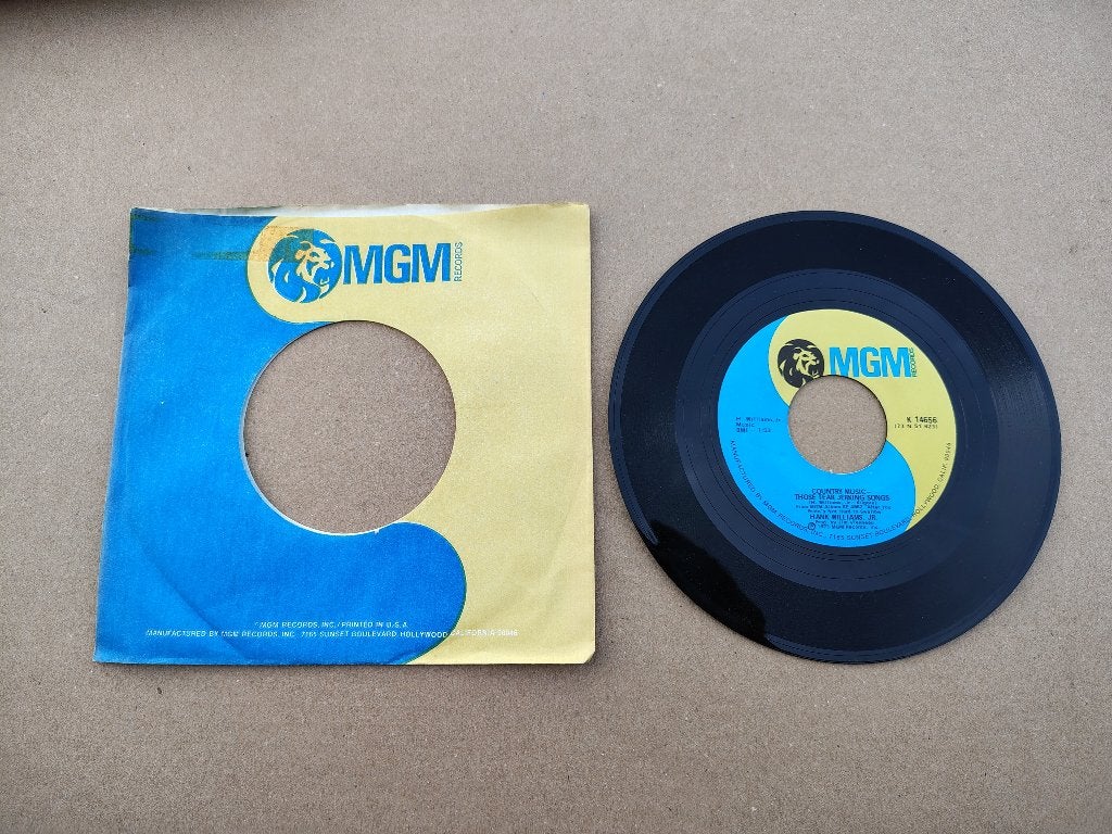 Single: Hank Williams JR - Those Tear Jerking (1973) USA, Cd's en Dvd's, Vinyl Singles, Verzenden, Gebruikt, 7 inch, Pop