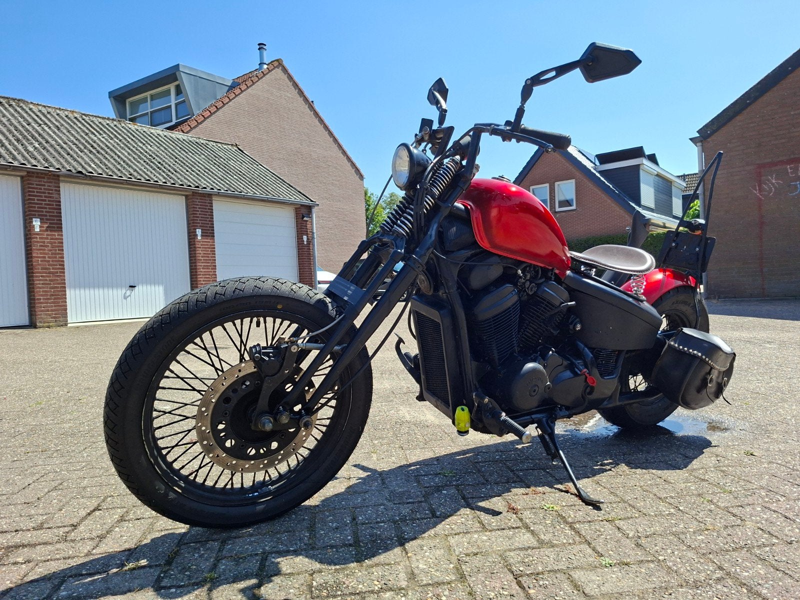 chopper, Honda Shadow, vt600, 2 cilinders, 583 cc, Chopper, Particulier