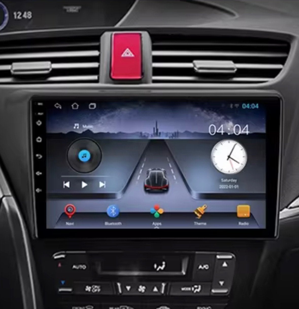 Android 14 Autoradio Honda Civic (2012-2016) CarPlay, Ophalen of Verzenden, Nieuw