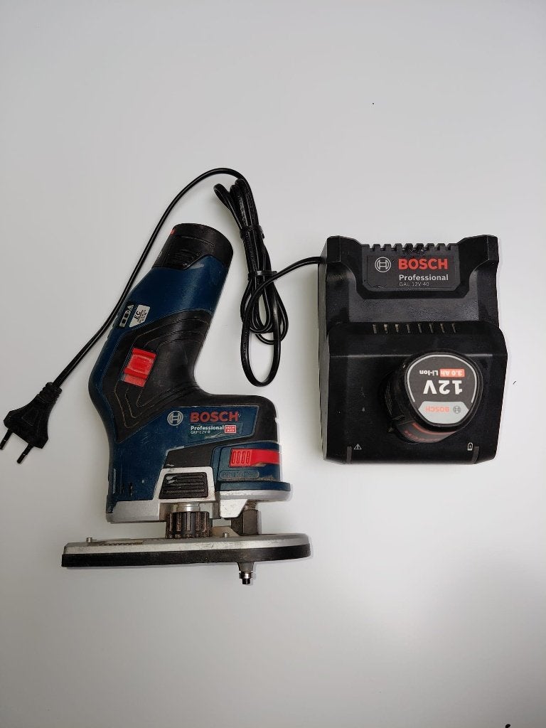 Bosch Professional GKF 12V-8 Kantenfreesmachine, Ophalen, Gebruikt