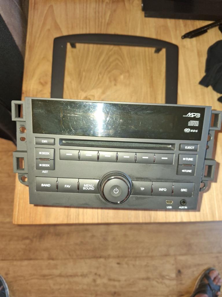 Chevrolet Aveo radio, Ophalen of Verzenden, Gebruikt