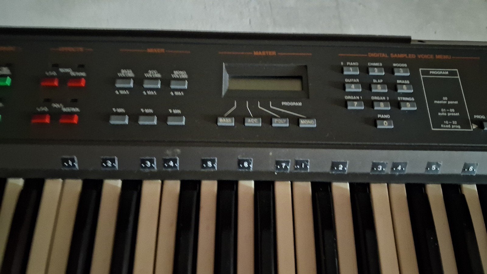 keyboard, Ophalen, Gebruikt, 61 toetsen, Gem