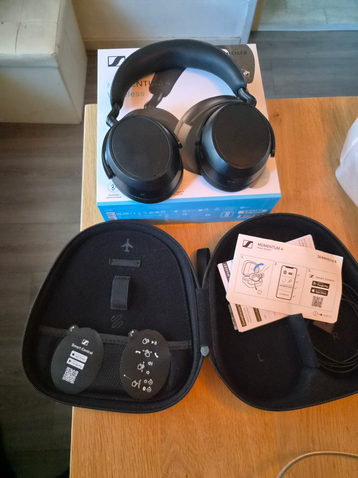 Sennheiser Momentum 4 koptelefoon, Sennheiser, Ophalen of Verzenden, Zo goed als nieuw, Over-ear