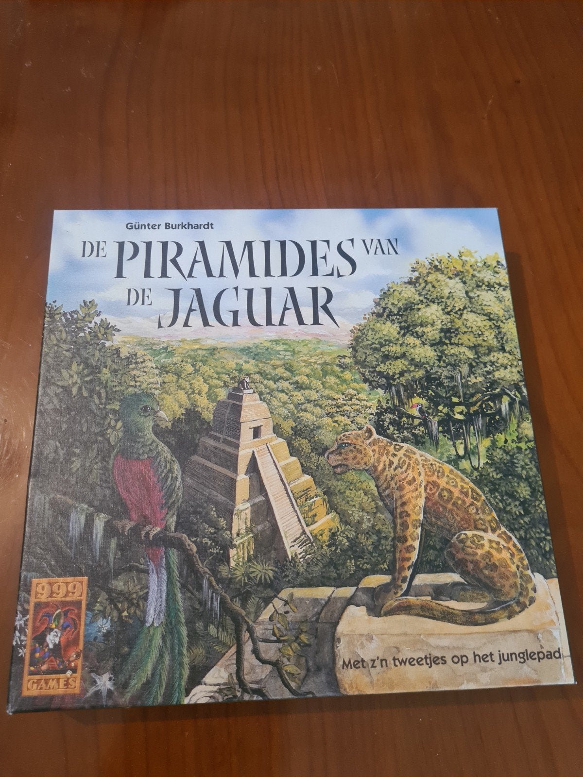 De Piramides van de Jaguar - Bordspel van 999 Games, Een of twee spelers, Ophalen of Verzenden, Nieuw, 999 Games