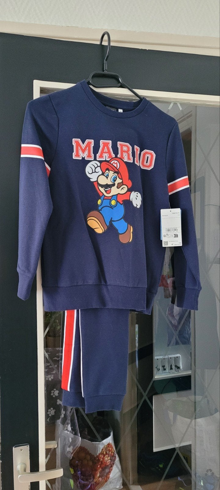 Super Mario Bros Joggingpak jongens C&A  nieuw maat 140, Ophalen of Verzenden, Nieuw