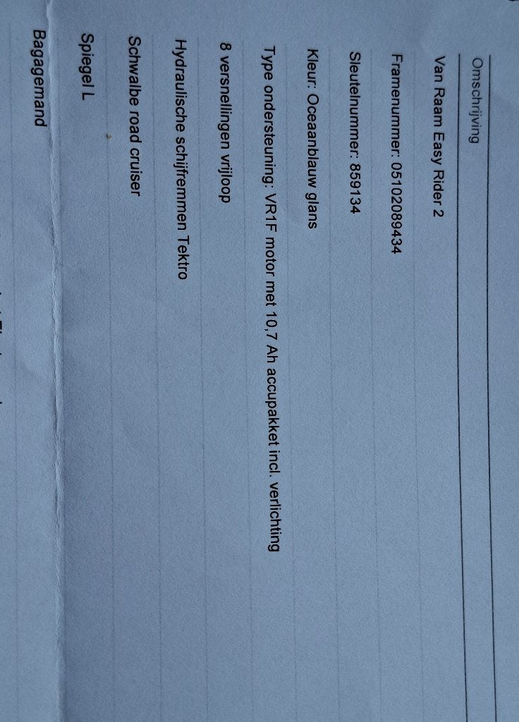 Te koop: Elektrische driewieler van Raam, Ophalen, Gebruikt, Van Raam