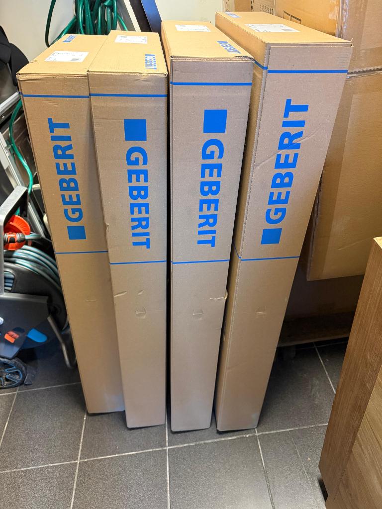 Geberit Inbouwreservoir up320, Ophalen, Nieuw, Rvs, Overige typen