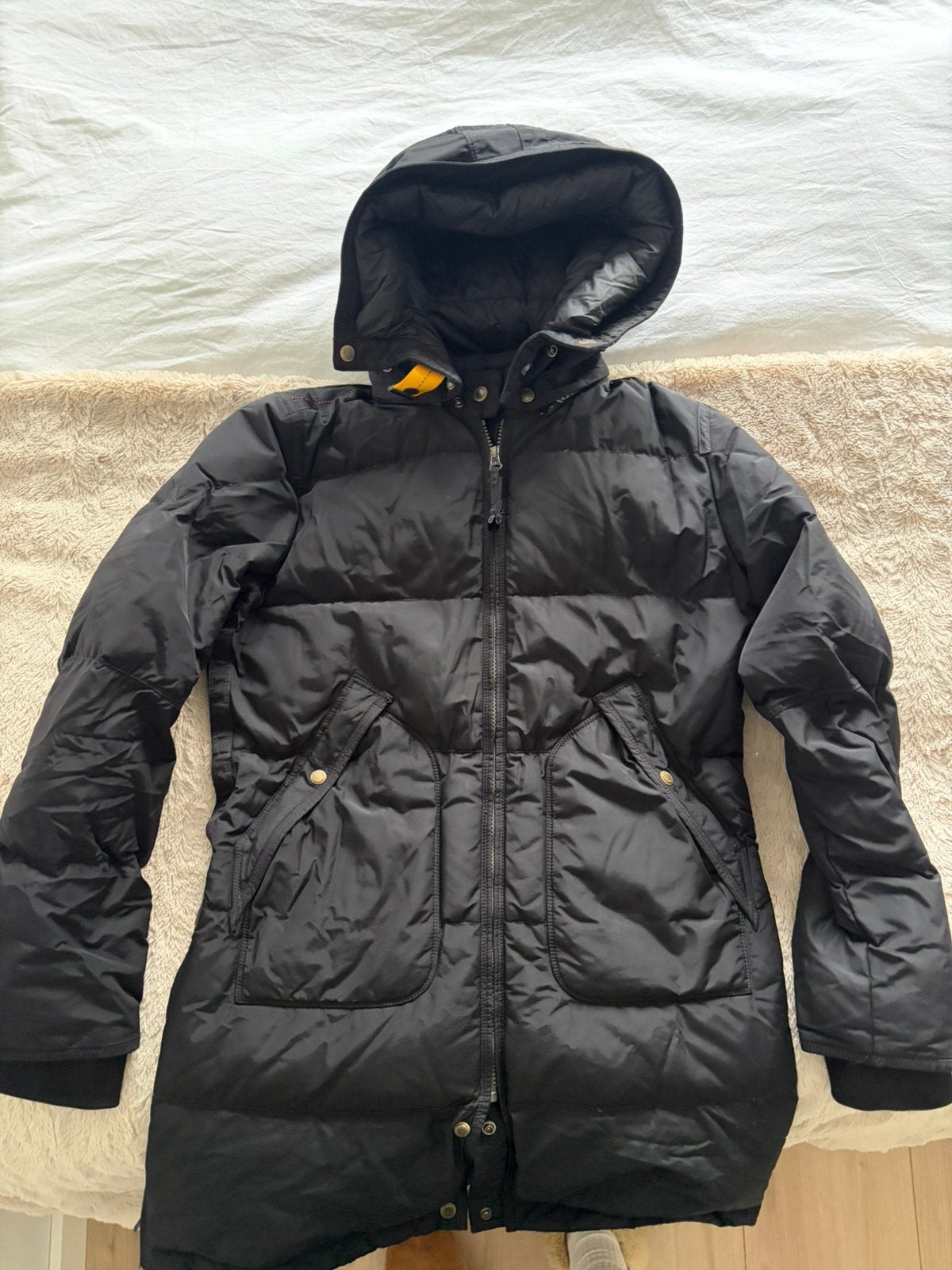 Parajumpers jas, Ophalen of Verzenden, Zo goed als nieuw, Maat 36 (S), Zwart