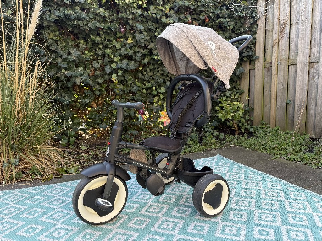 Qplay driewieler met zonnescherm, Fietsen en Brommers, Fietsen | Driewielers, Ophalen, Zo goed als nieuw