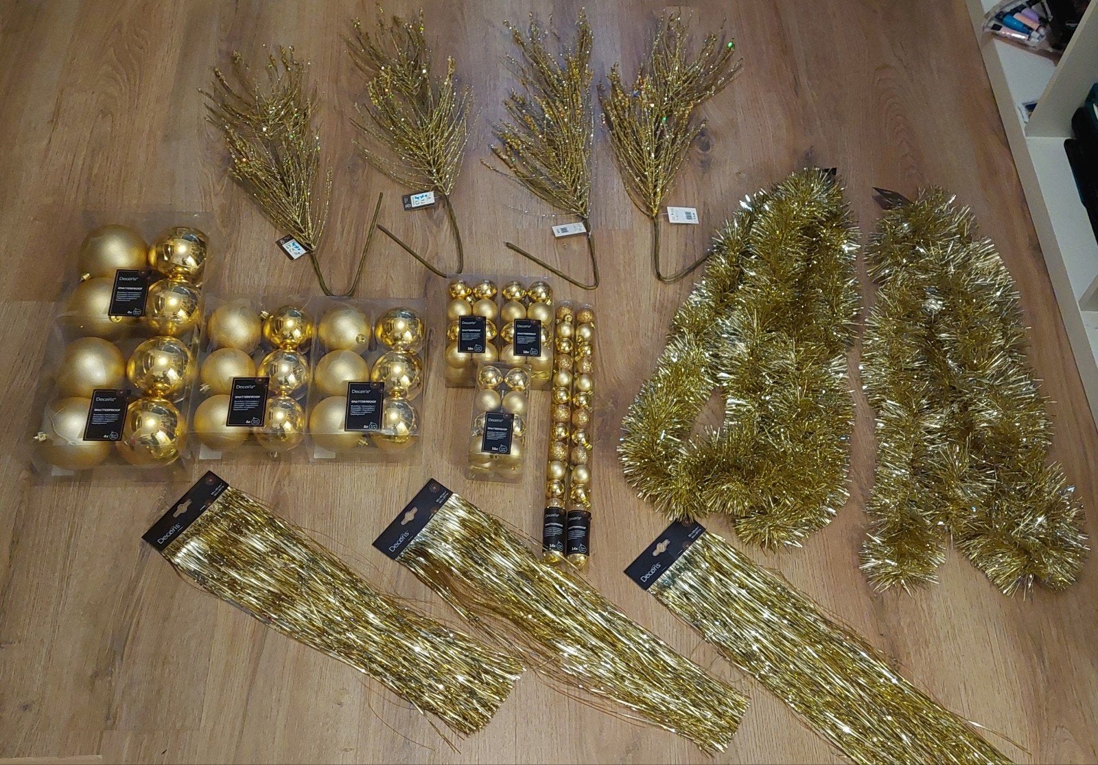 intratuin decoris goude kerst accessoires, alle nieuw, Diversen, Ophalen of Verzenden, Nieuw