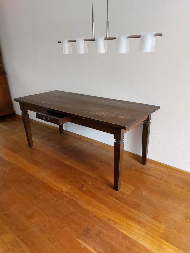 Eetkamertafel, Ophalen, Gebruikt, 50 tot 100 cm, 150 tot 200 cm