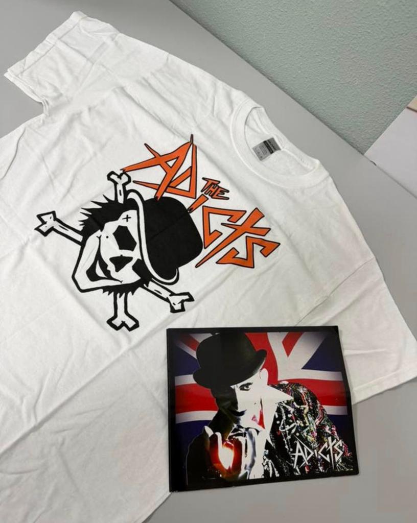 The Adicts punk T-shirt + Gratis Limited Print Maat L Nieuw, Nieuw, Ophalen of Verzenden, H, Kleding