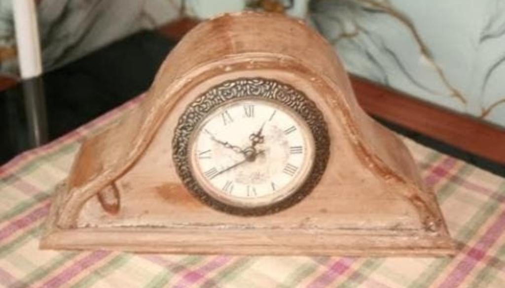 Brocante stijl Pendule, Ophalen of Verzenden