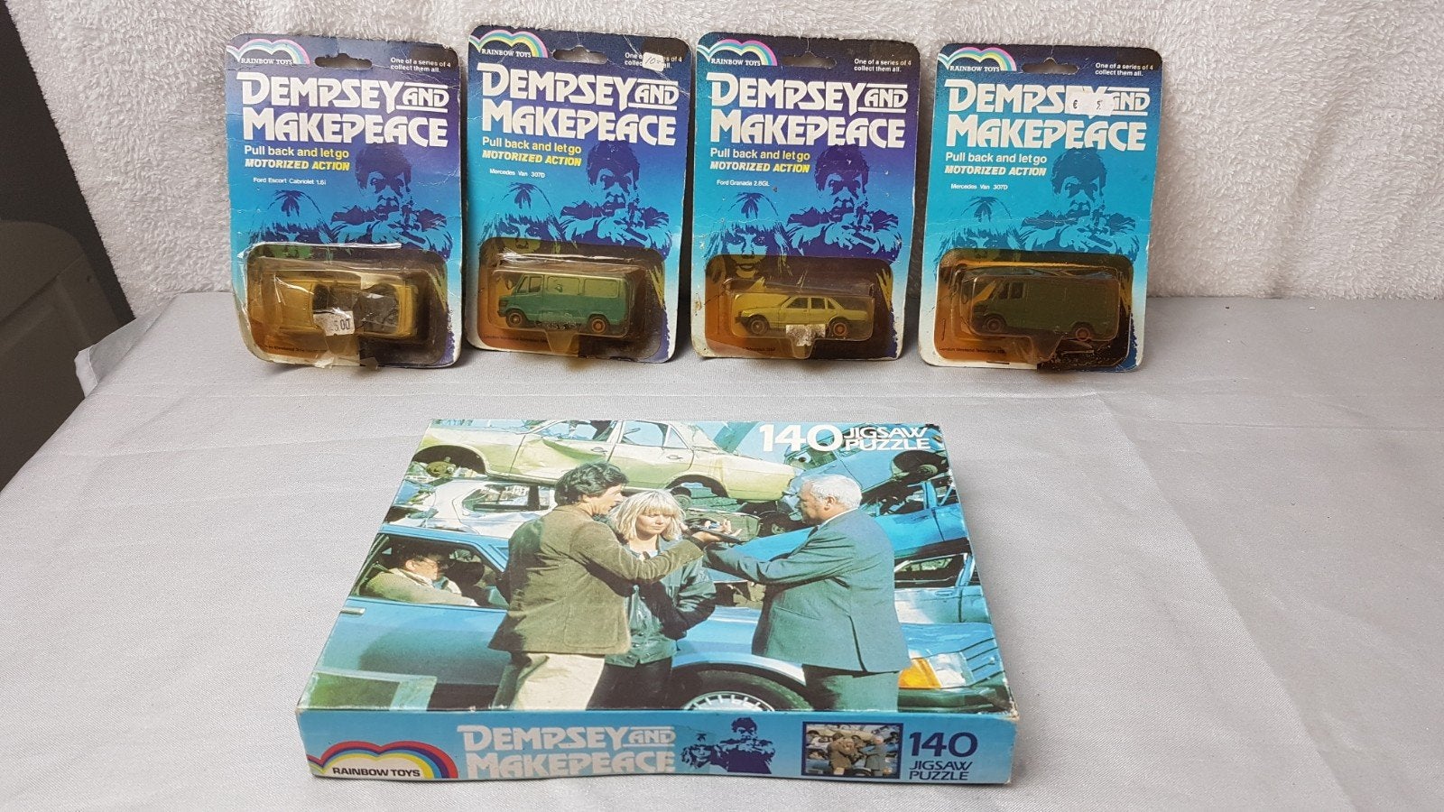 Dempsey en Makepeace: Vintage Speelgoedauto's en Puzzel, Ophalen of Verzenden, Gebruikt
