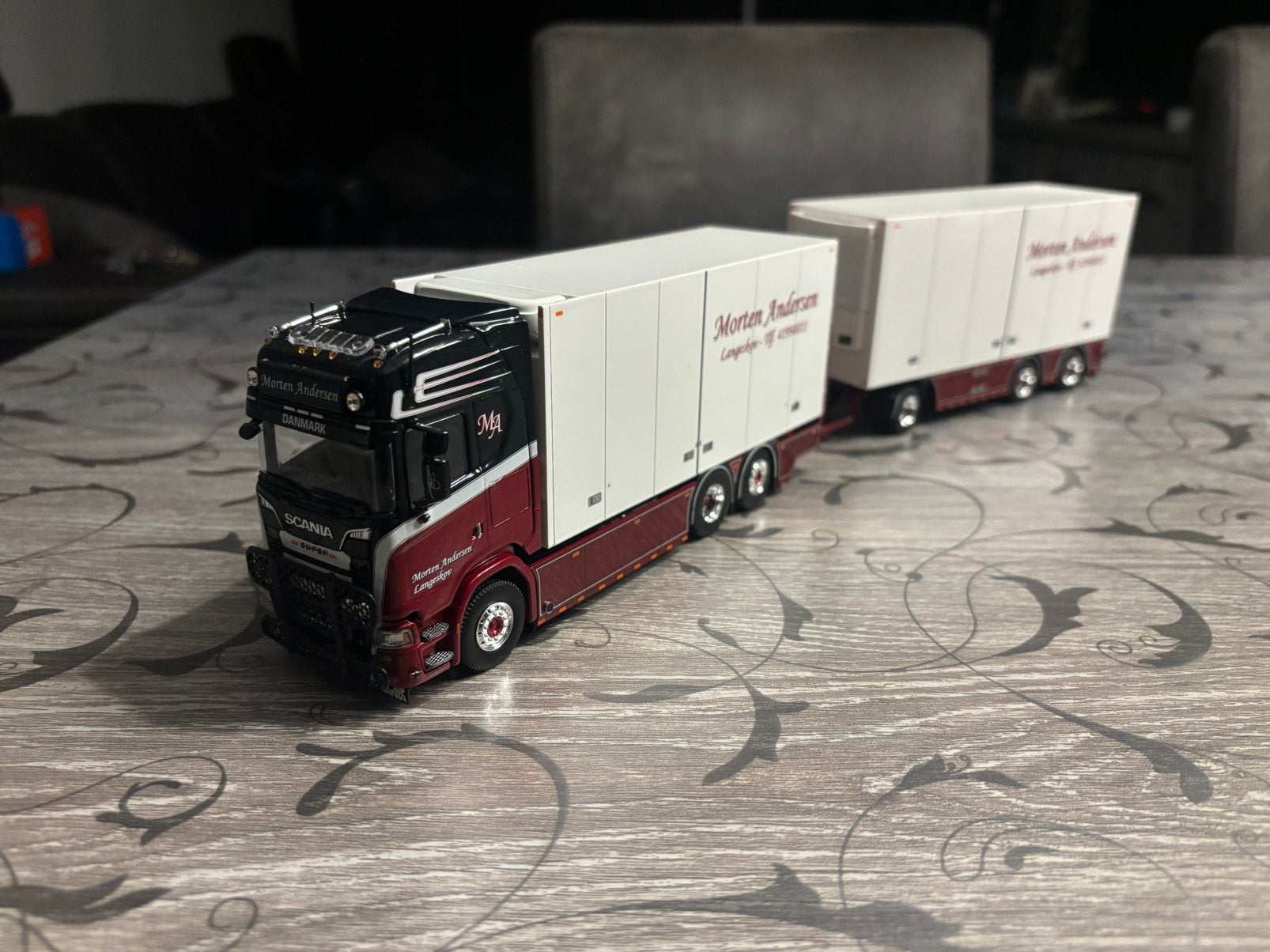 Tekno morten Andersen, Hobby en Vrije tijd, Ophalen of Verzenden, Zo goed als nieuw, Bus of Vrachtwagen, Tekno