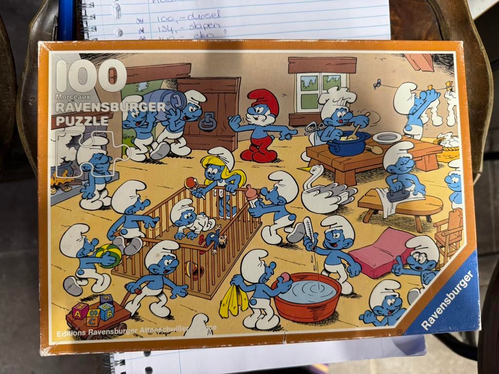 Puzzel De Smurfen, Ophalen of Verzenden, Zo goed als nieuw, Verschillende Smurfen, Overige typen