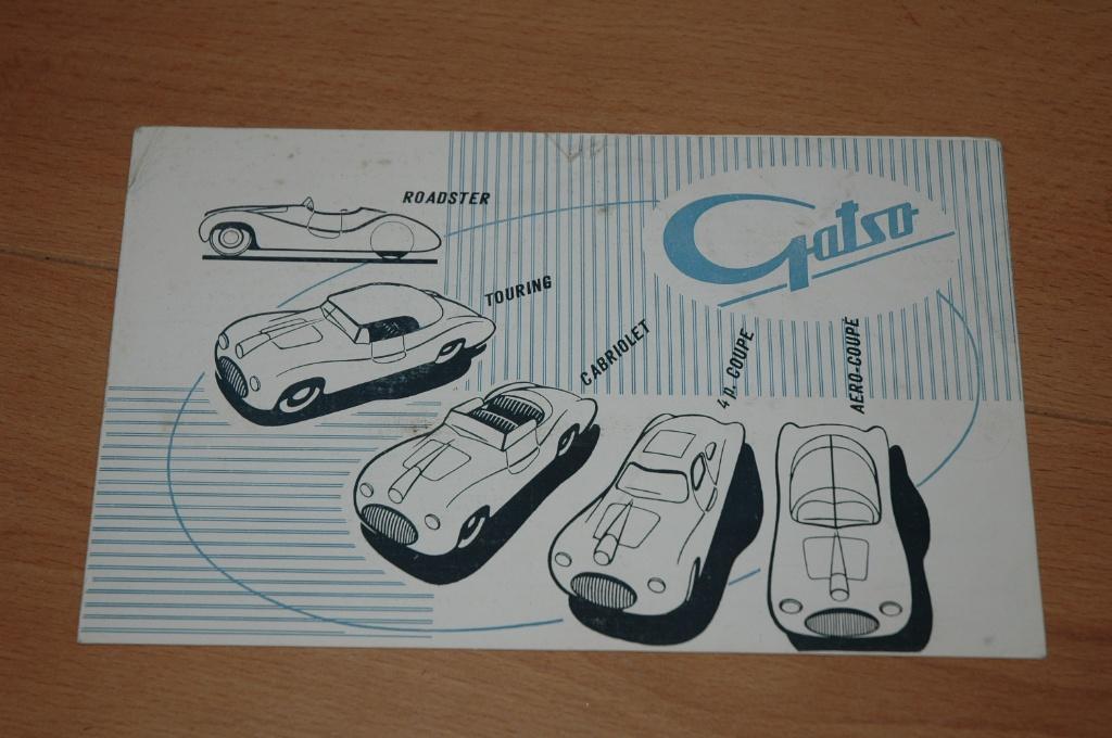 Gatso Roadster - Touring - Cabriolet - Aero-Coupé -4p. Coupé, Gelezen, Overige merken, Gatso, Ophalen of Verzenden