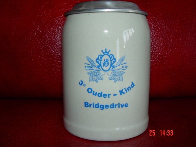 Bavaria bierpul Pul met deksel., Verzamelen, Biermerken, Ophalen of Verzenden, Zo goed als nieuw, Pul(len), Bavaria