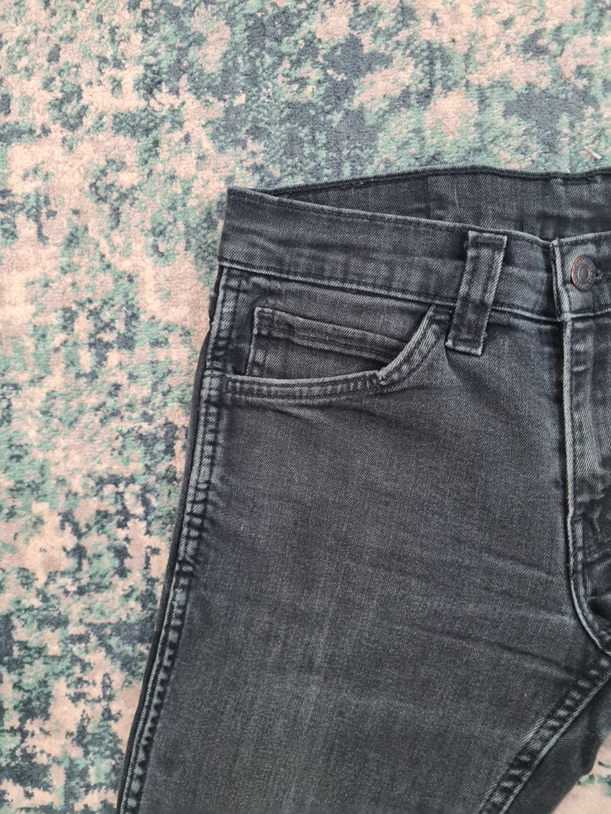 Levi's 511 straight W28 L30 Dames Tulsi2830 Zwart Mid-rise, Zwart, Ophalen of Verzenden, Zo goed als nieuw, W28 - W29 (confectie 36)
