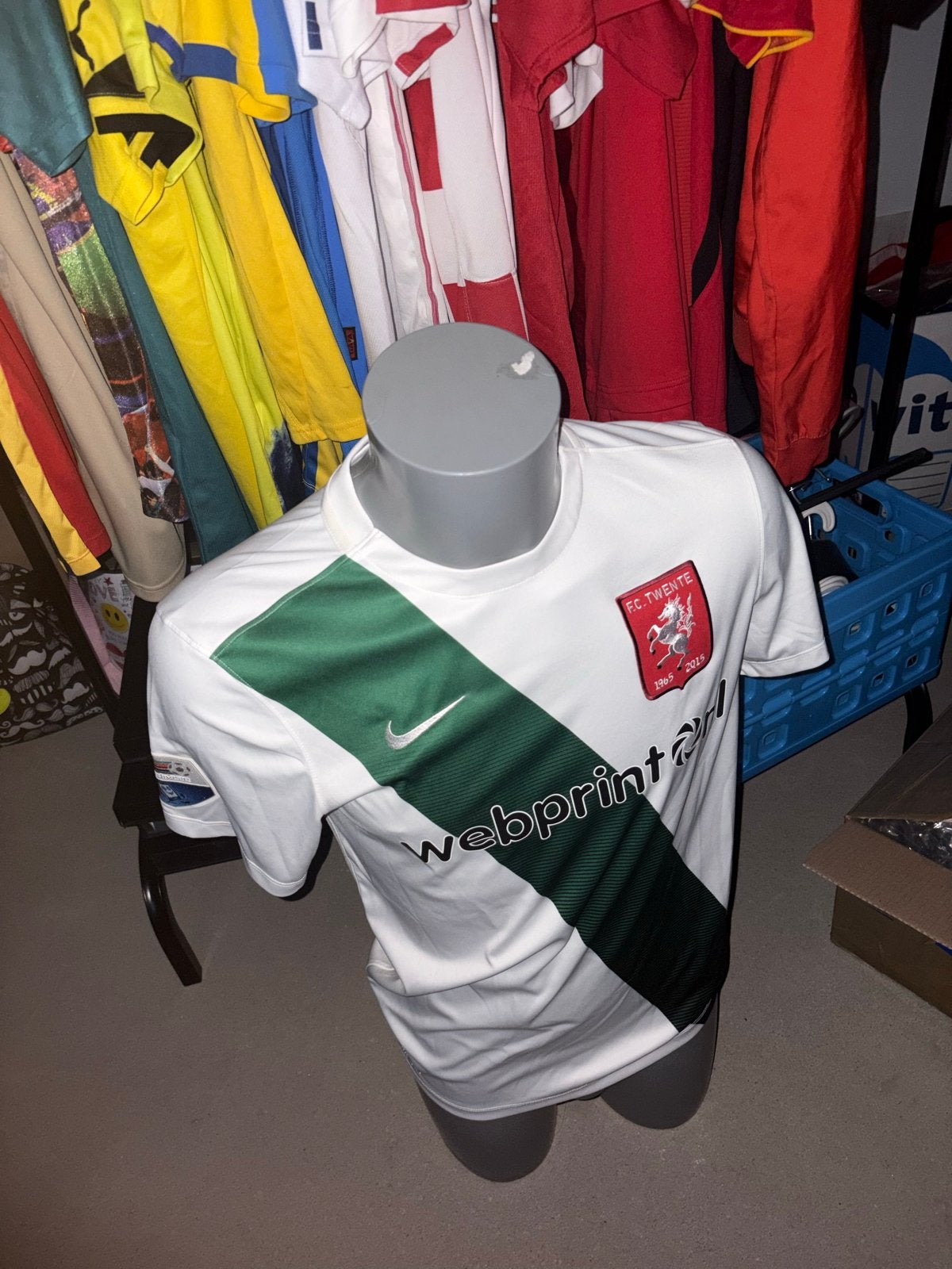 Matchworn voetbalshirt Holscher FC Twente, Maat L, Ophalen of Verzenden, Gebruikt, Shirt