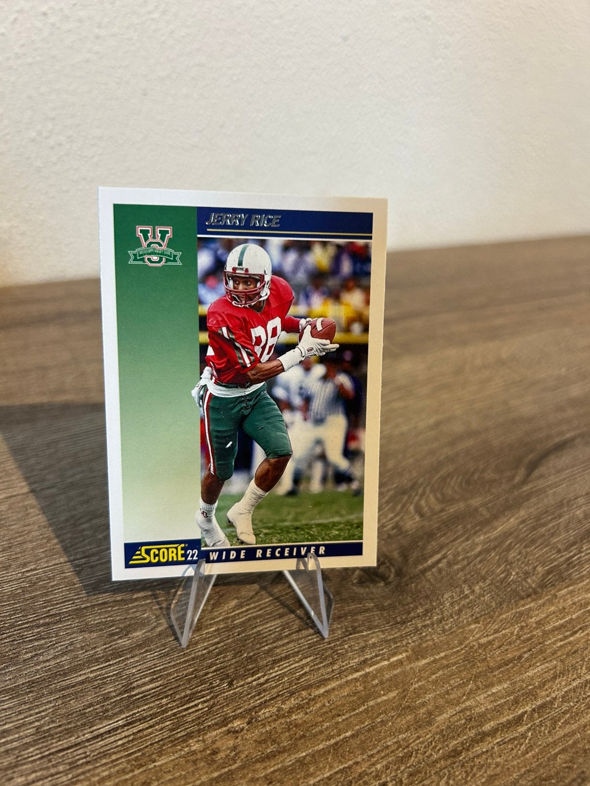 Jerry Rice 2022 Panini Chronicles Score Draft Picks #6 Retro, Hobby en Vrije tijd, Stickers en Plaatjes, Ophalen of Verzenden