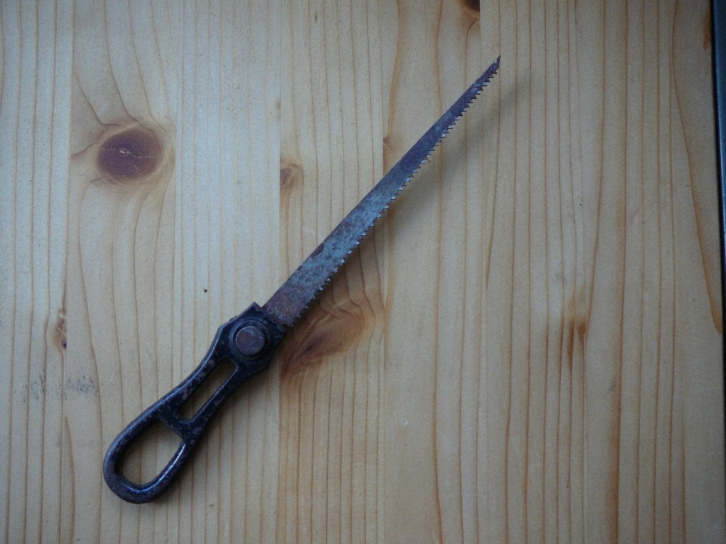 Sleutelgatzaagje  Vintage, Ophalen of Verzenden
