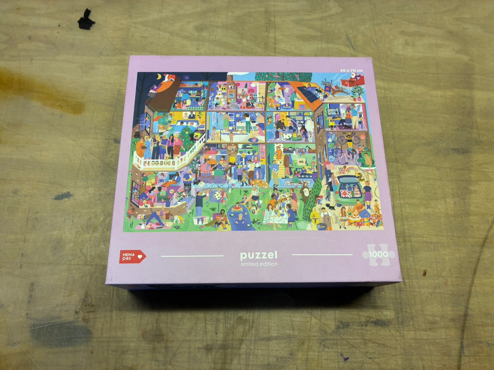 Hema Limited Edition puzzel 1000 stukjes, Ophalen of Verzenden, 500 t/m 1500 stukjes, Zo goed als nieuw