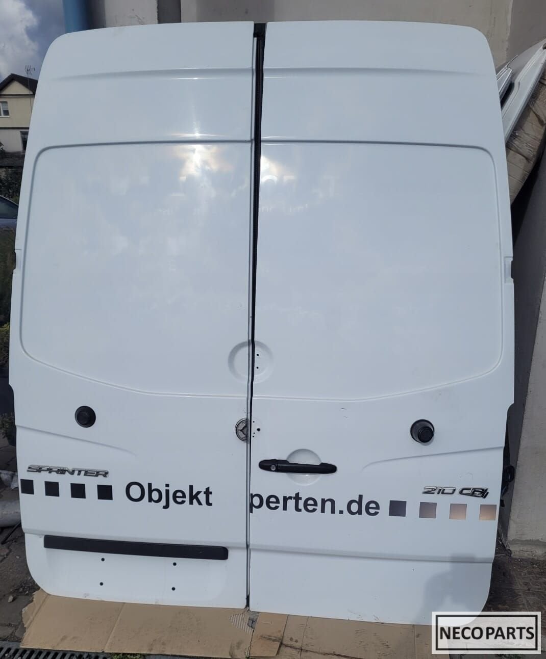 MERCEDES SPRINTER MAX 2013 PORTIER DEUR PORTIEREN ORIGINEEL, Auto-onderdelen, Gebruikt, Ophalen of Verzenden, Achter, -