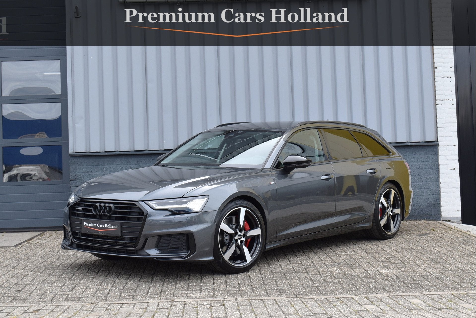 Audi A6 Avant 55 TFSI e Quattro 367 Pk S-Line Competition Na, Auto's, Automaat, Dealer onderhouden, Gebruikt, 4 cilinders