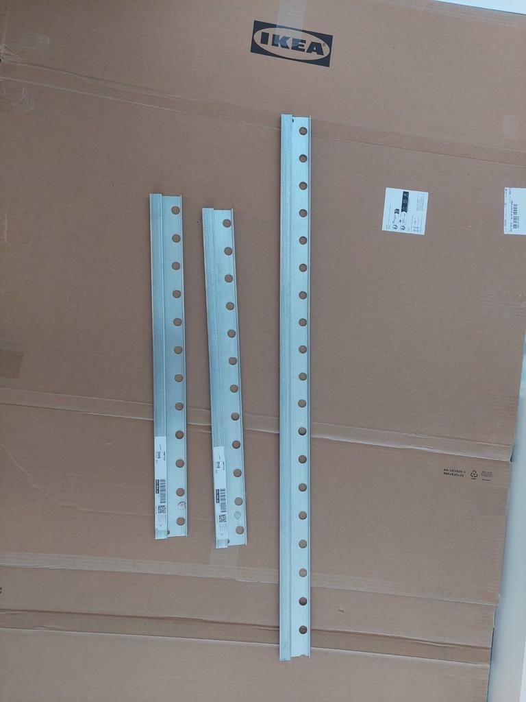 Reststukken IKEA Method ophangrail, Ophalen