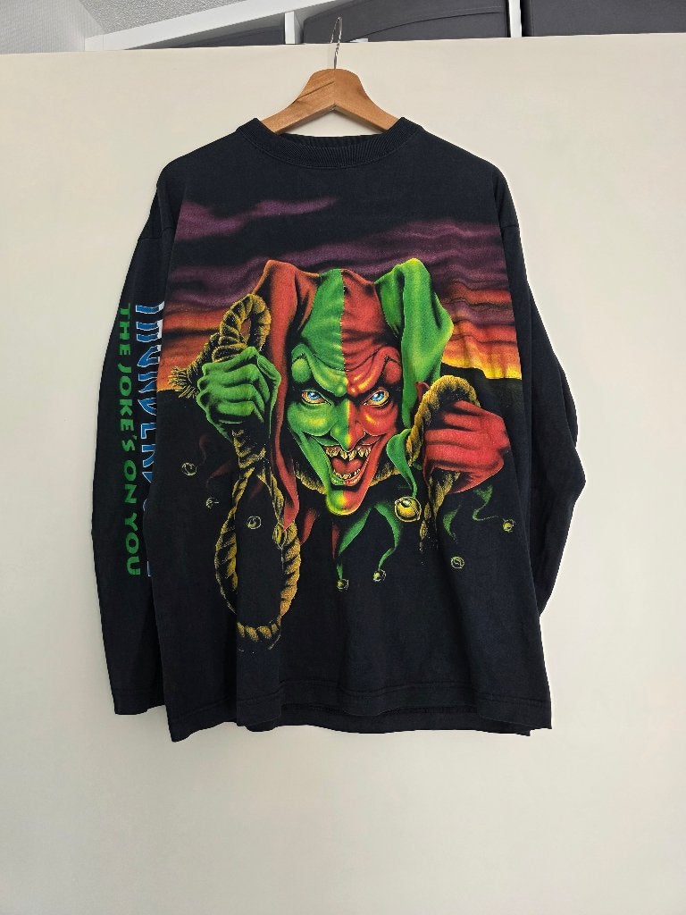 Thunderdome Chapter 13 Longsleeve L "the joke's on you", Maat 52/54 (L), Thunderdome, Zwart, Ophalen of Verzenden