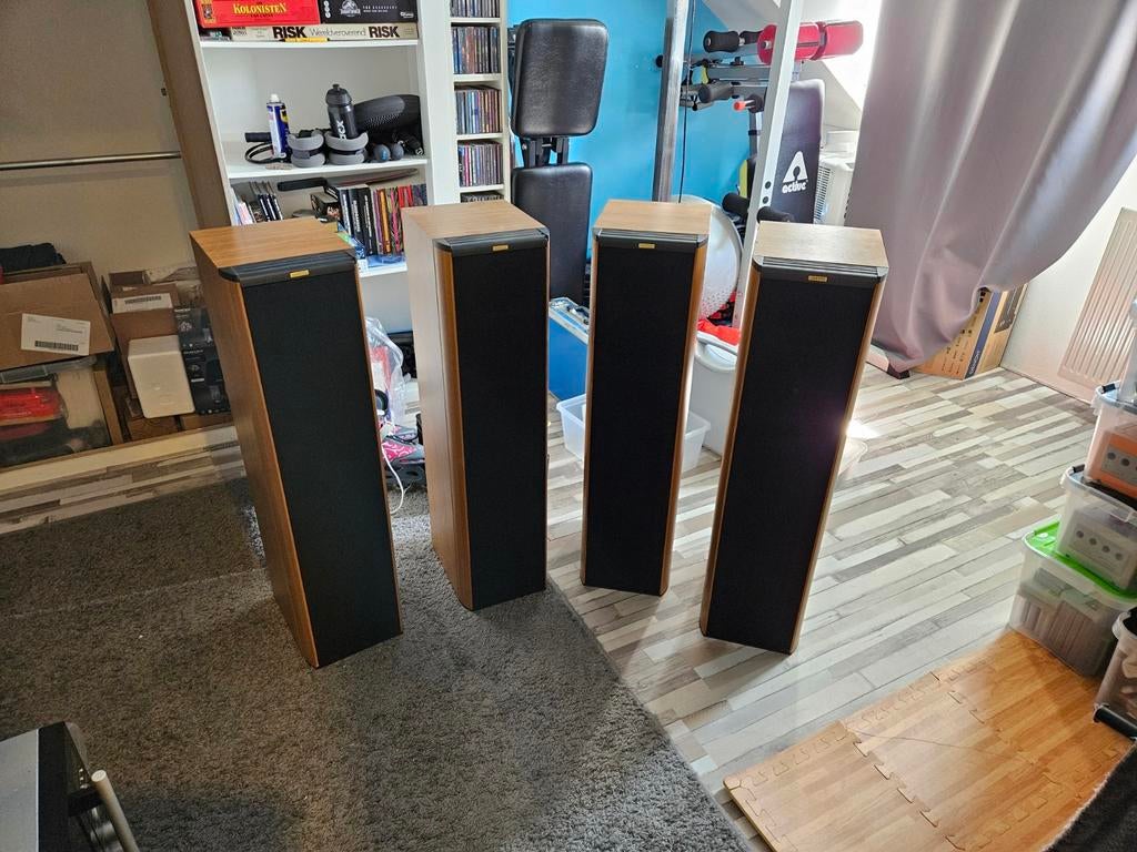 Jamo classic 8, Audio, Tv en Foto, Luidsprekers, Gebruikt, Ophalen of Verzenden, 120 watt of meer, Front, Rear of Stereo speakers