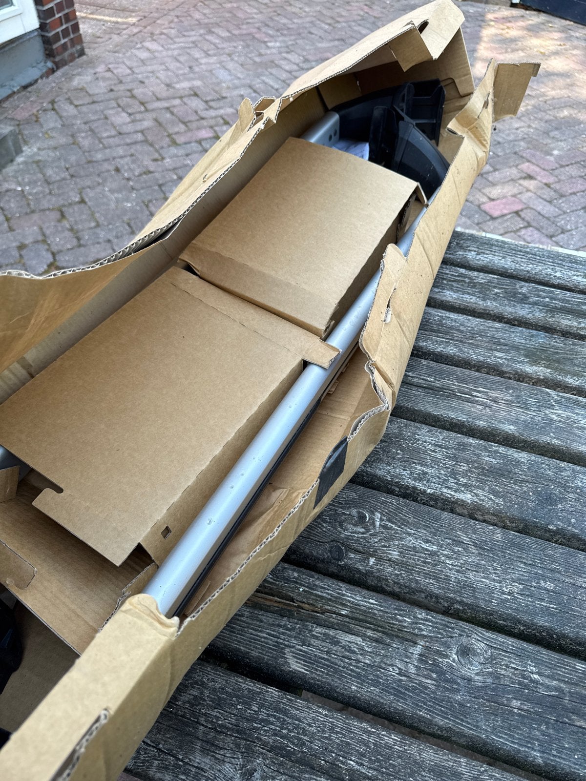 VW Golf (A7) 2013> originele dakdragers (5G4 071 126), Ophalen, Gebruikt