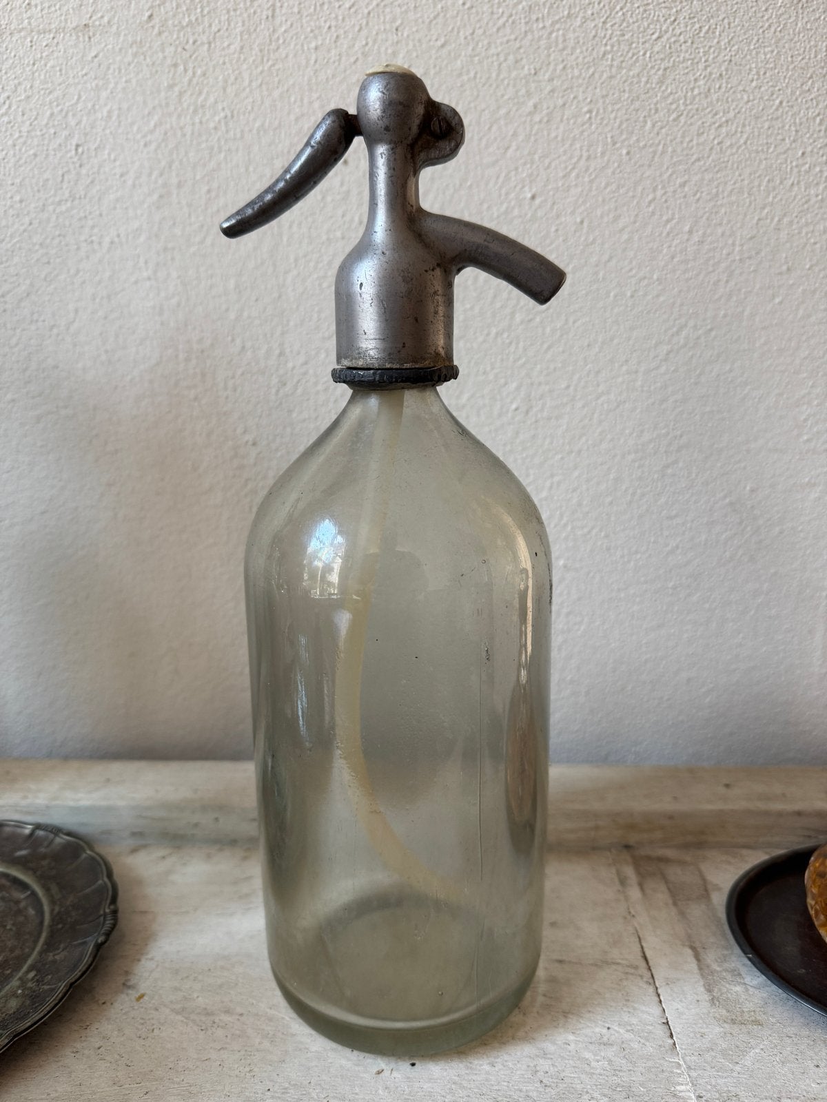 Vintage Sifonsoda fles - Glazen Soda Sifon | Spuitfles 2, Ophalen of Verzenden