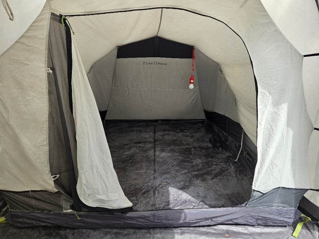NOMAD Toreno V Air met kampeerervaring, Ophalen, Gebruikt, Tot en met 4