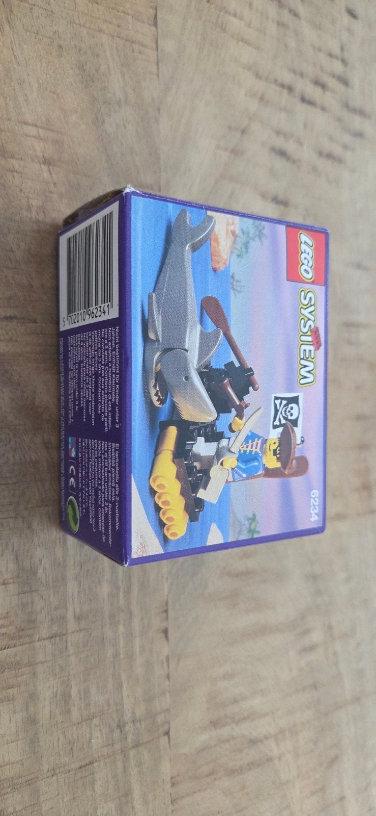 Lego System 6234: Renegade's Raft, Gebruikt, Inclusief instructies, Lego, Complete set