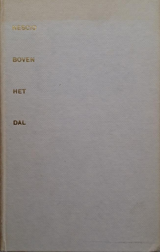 Nescio - Boven het dal en andere verhalen, Antiek en Kunst, Ophalen of Verzenden